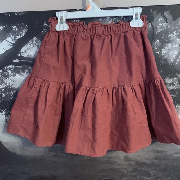 H & M dusty pink corduroy skirt 6X-7 NWT - Picture 3 of 9